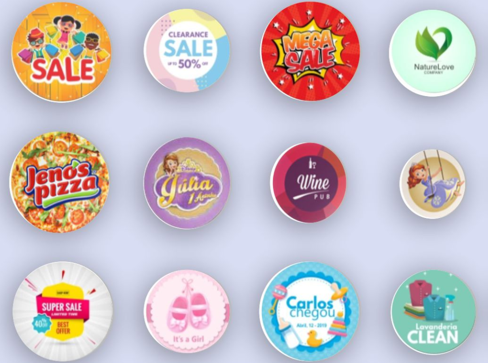 Adesivos personalizados