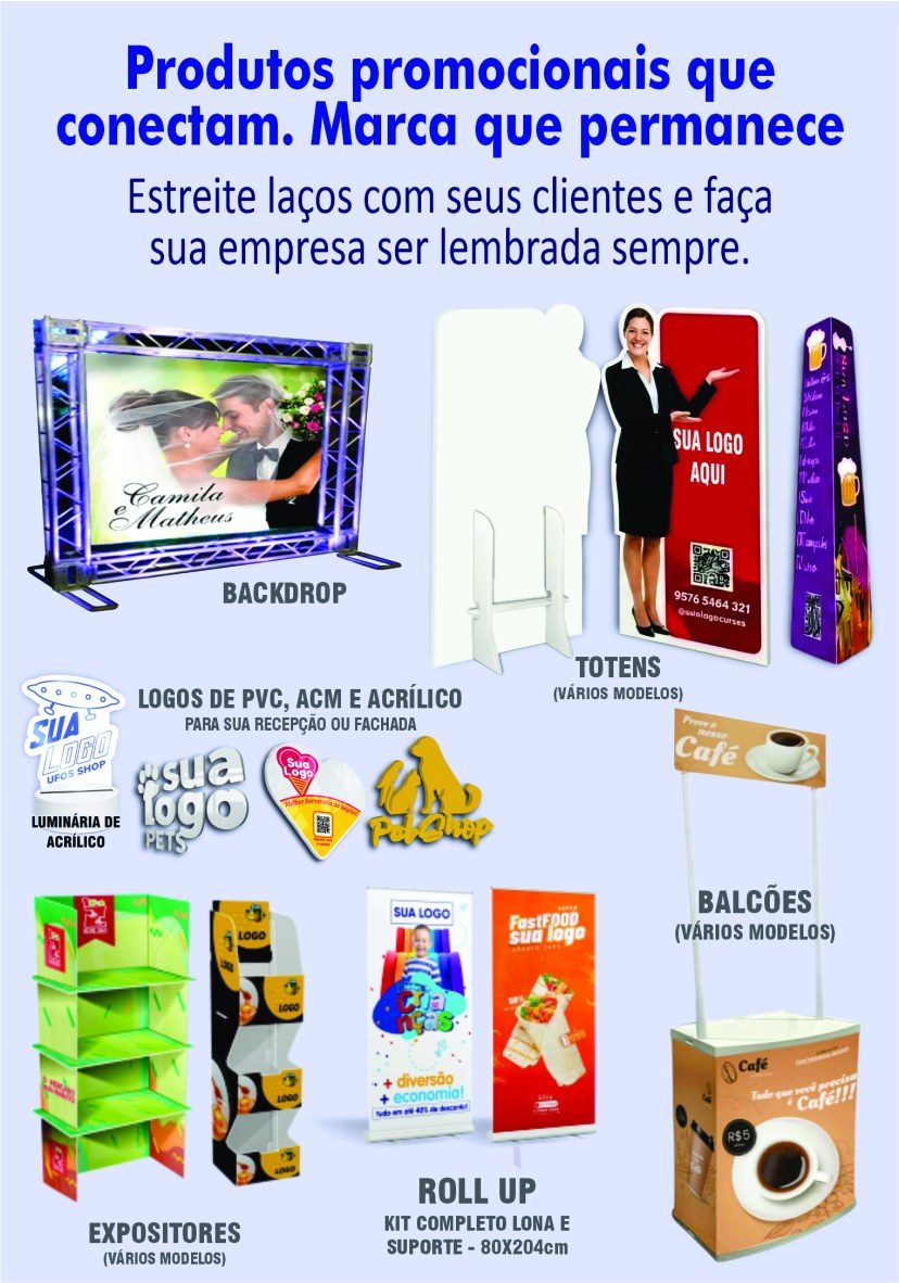 Produtos promocionais que conectam — marca que permanece